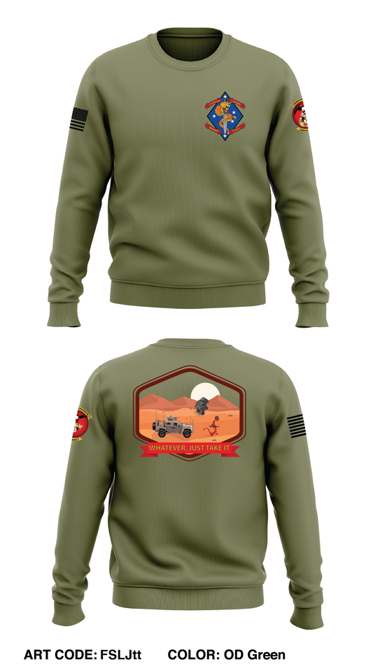 1/4 15th meu Store 1 Core Men's Crewneck Performance Sweatshirt - FSLJtt