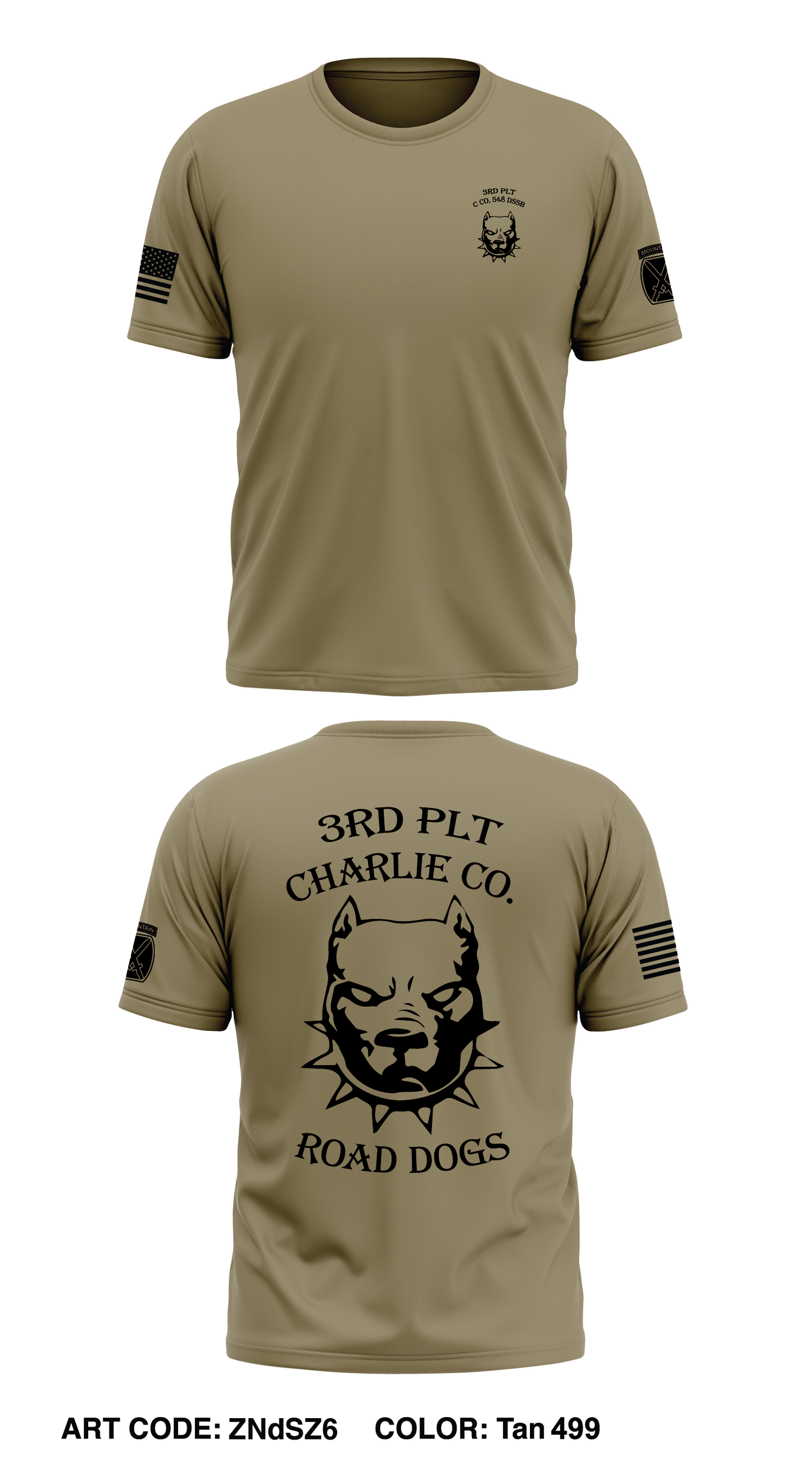 3rd PLT, C Co, 548 DSSB Store 1 Core Men's SS Performance Tee - ZNdSZ6