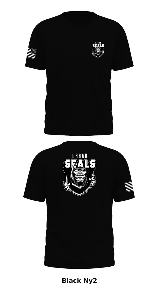 Urban Seals Store 1 Core Men's SS Performance Tee - Ny2