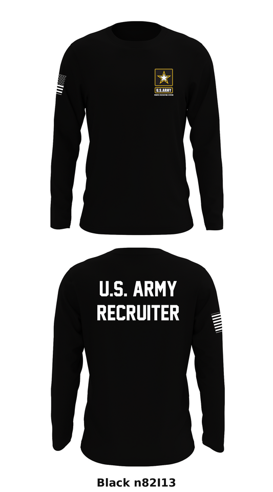 US ARMY MENIFEE RECRUITING STATION Store 1 Core Men's LS Performance Tee - n82I13
