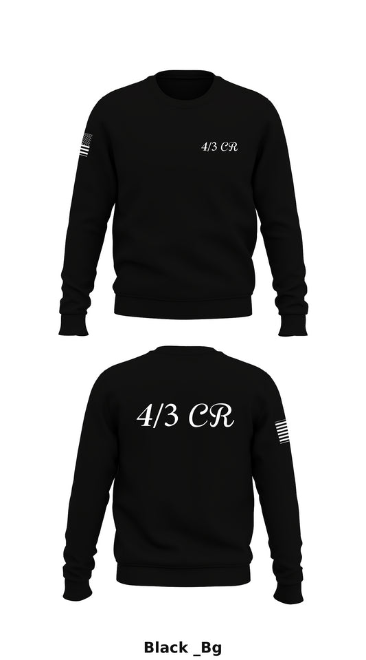 4/3 CR Store 1 Core Men's Crewneck Performance Sweatshirt - _Bg
