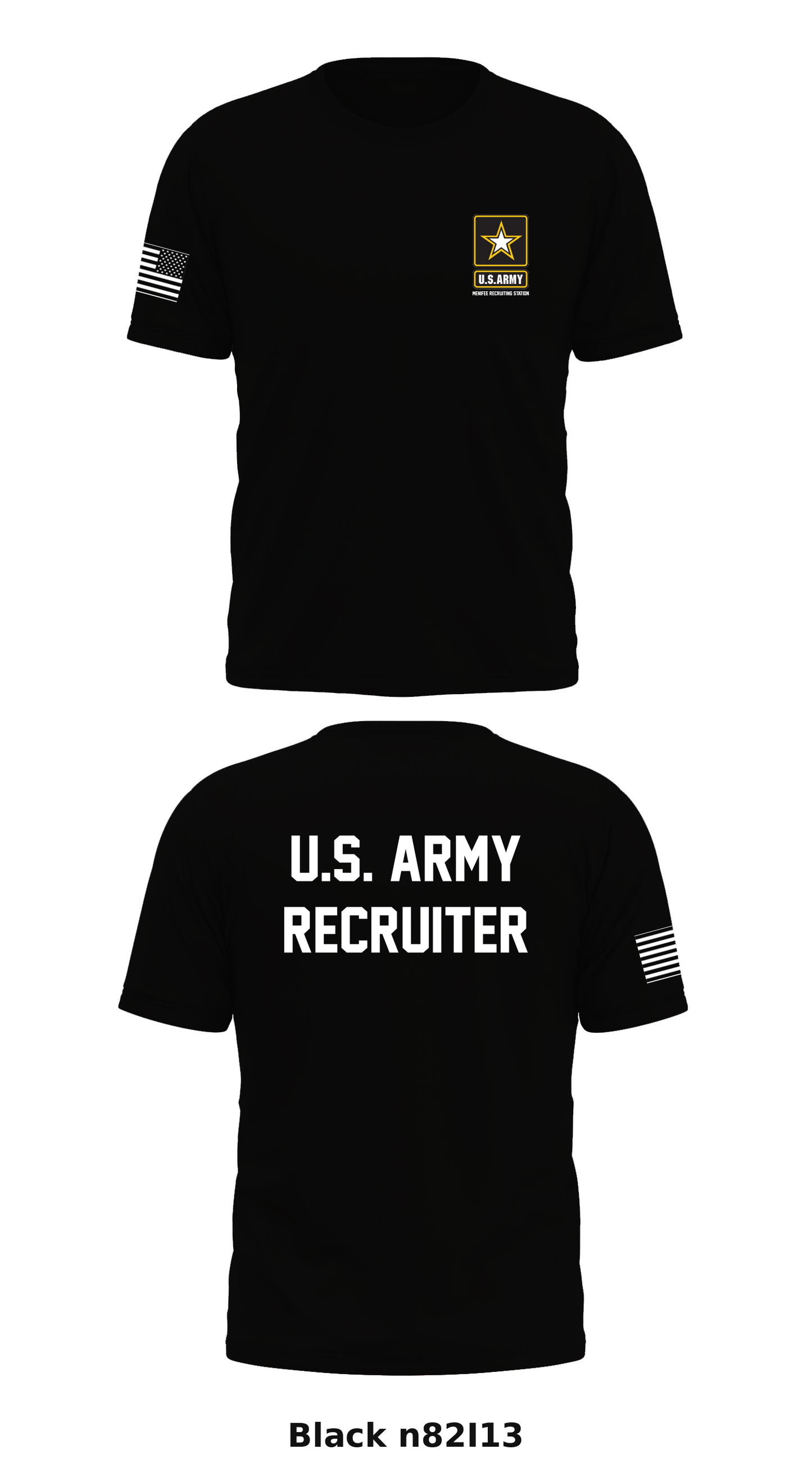 US ARMY MENIFEE RECRUITING STATION Store 1 Core Men's SS Performance Tee - n82I13