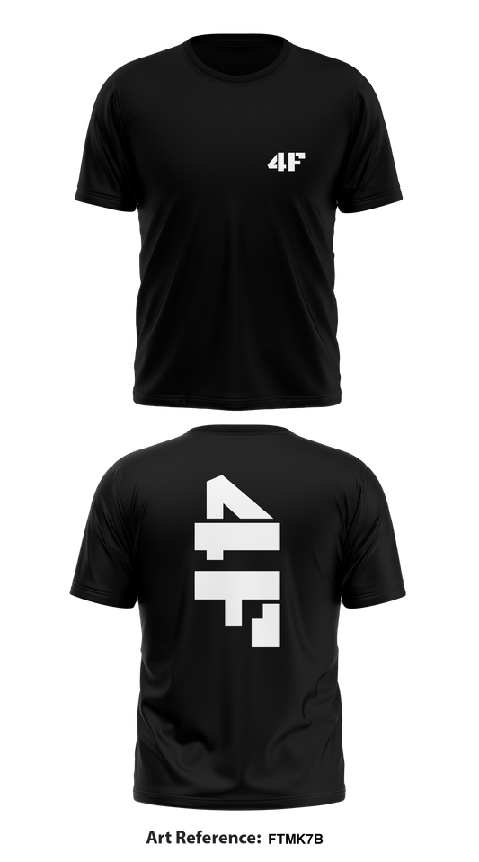 4F Store 1 Core Men's SS Performance Tee - Ftmk7b