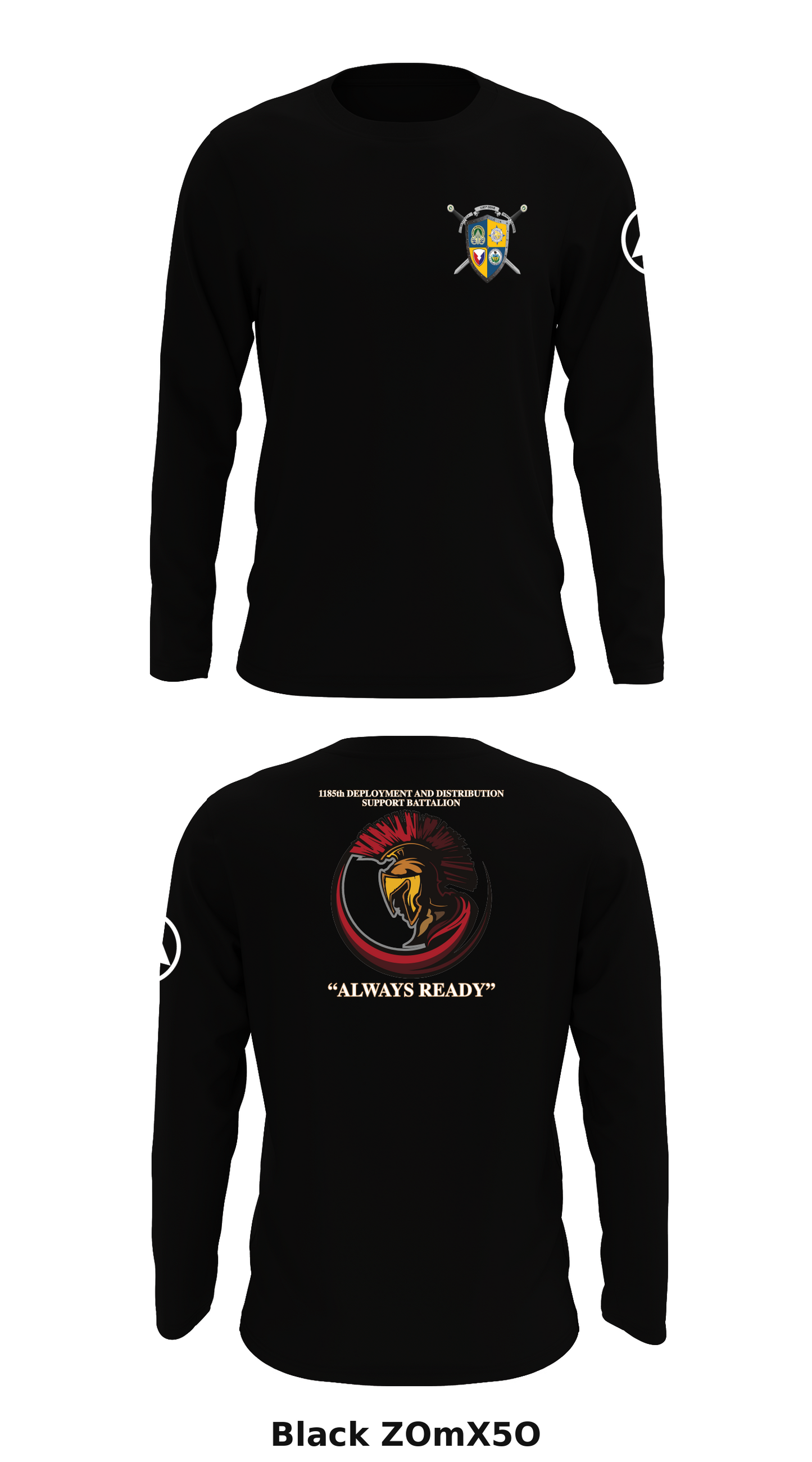 1185th DDSB Store 1 Core Men's LS Performance Tee - ZOmX5O