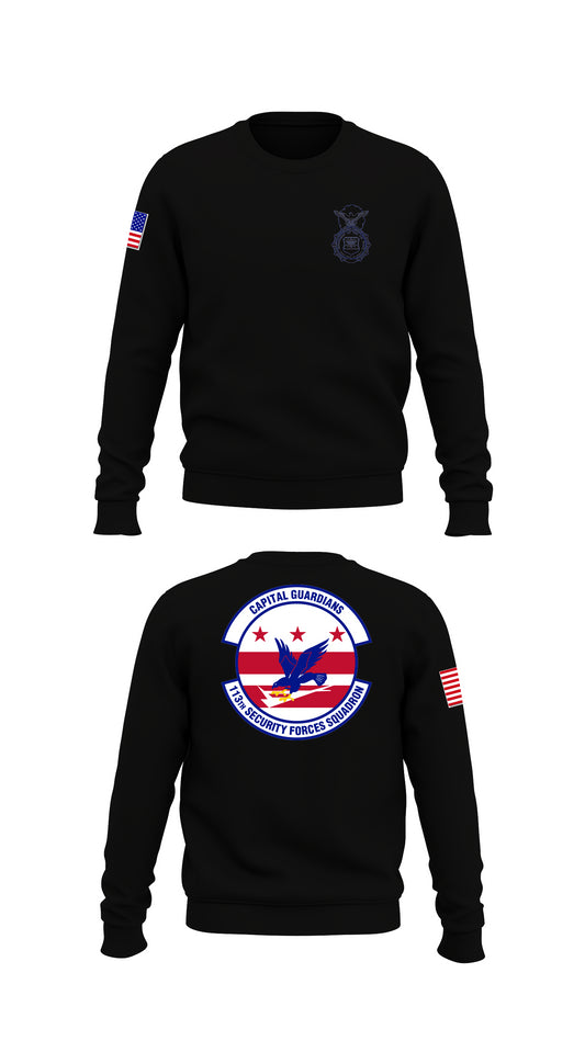 113th Security Forces Squadron Store 1 Core Men's Crewneck Performance Sweatshirt - 60449129037