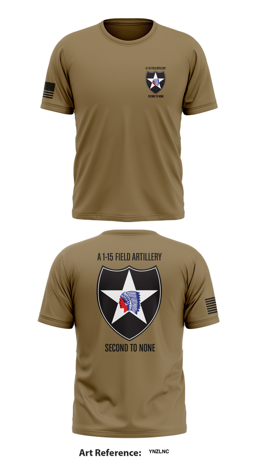 A 1-15 Field Artillery Store 1 Core Men's SS Performance Tee - yNZLNC