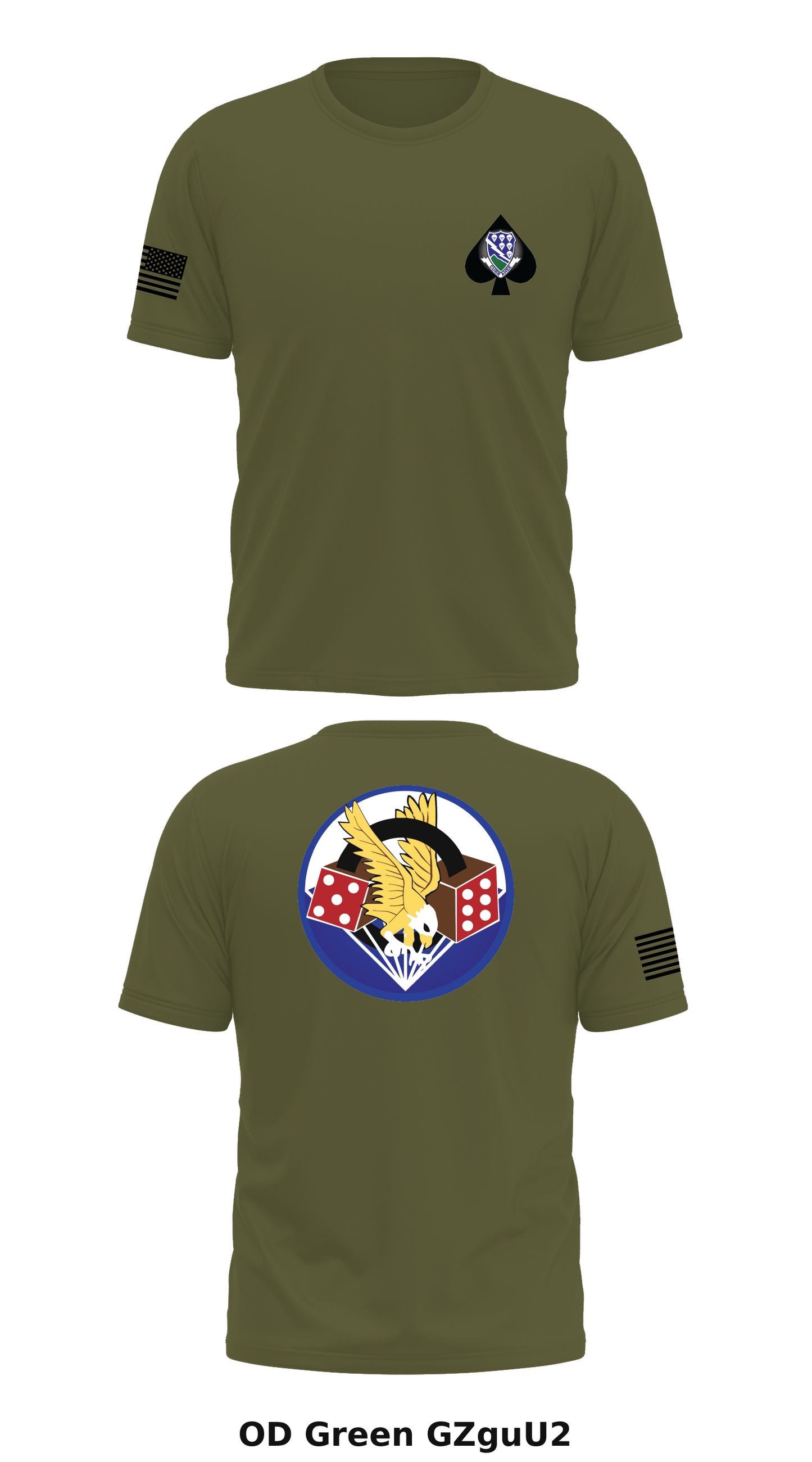 B Co, 801st BSB, 506th RCT Store 1 Core Men's SS Performance Tee - GZguU2