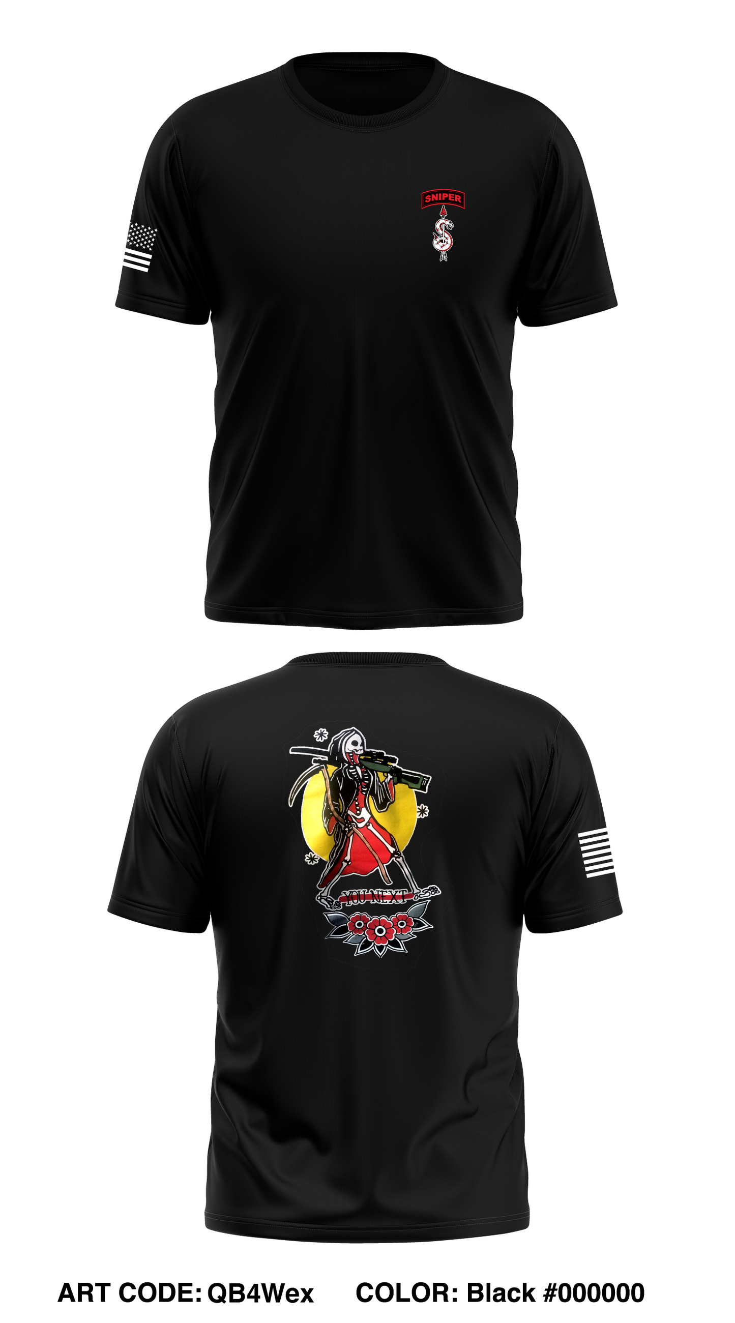 HHC 2-198 Sniper Section Store 1 Core Men's SS Performance Tee - QB4Wex
