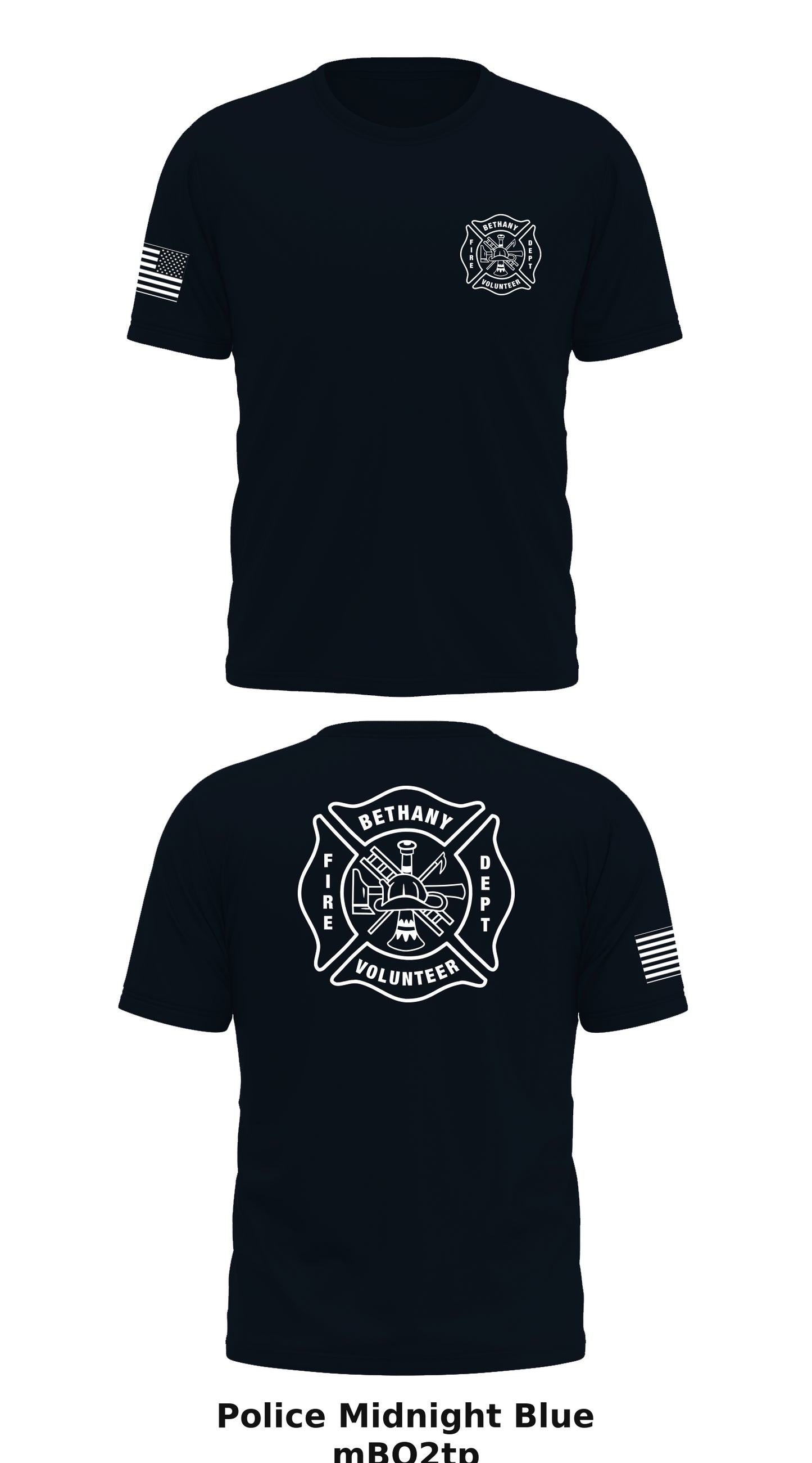 Bethany Fire Department Store 1 Core Men's SS Performance Tee - mBQ2tp