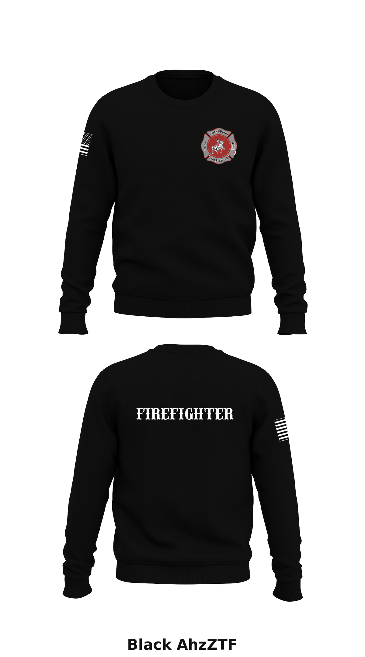 Edinburgh  Store 1 Core Men's Crewneck Performance Sweatshirt - AhzZTF