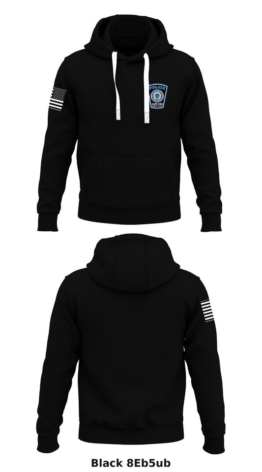 Cape Cod Community College Police Department Store 1  Core Men's Hooded Performance Sweatshirt - 8Eb5ub