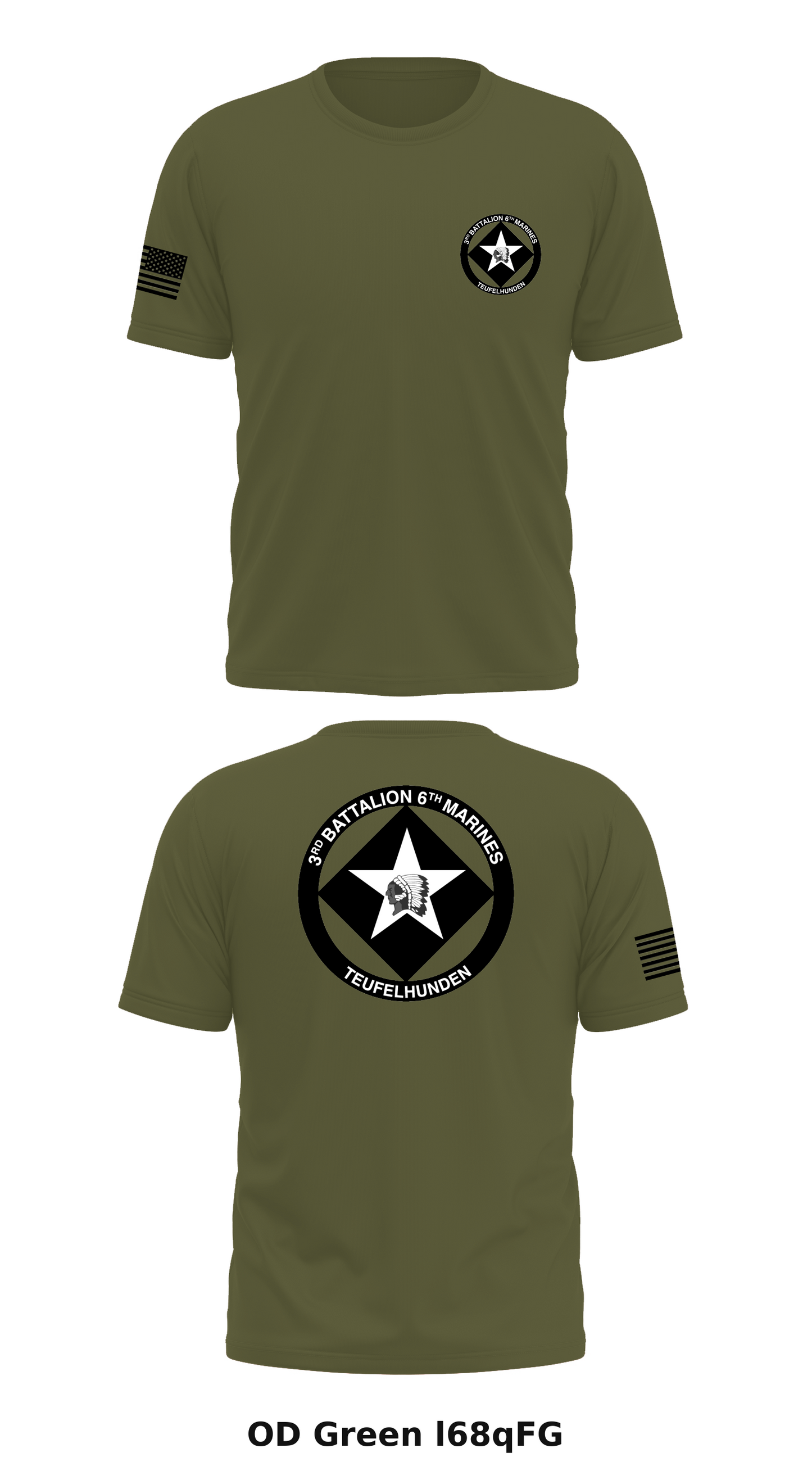 WPNS Co, 3rd BTN, 6th Mar Store 1 Core Men's SS Performance Tee - l68qFG