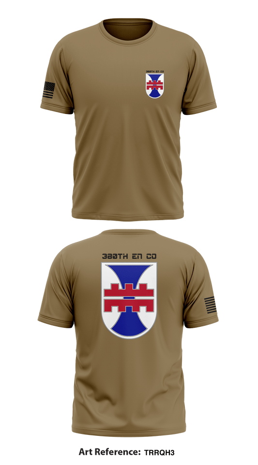 380th En Co Store 1 Core Men's SS Performance Tee - TrRqH3