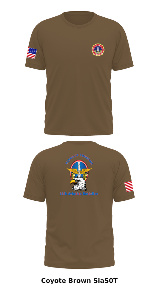 12th Aviation Battalion Store 1 Core Men's SS Performance Tee - SiaS0T