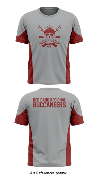 savicustoms Red Bank Regional Buccaneers Store 1 Core Men's LS Performance Tee - ZtvuV3 M