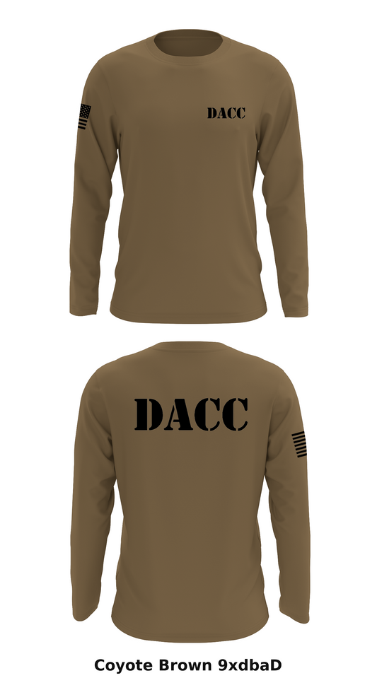 DACC Store 1 Core Men's LS Performance Tee - 9xdbaD
