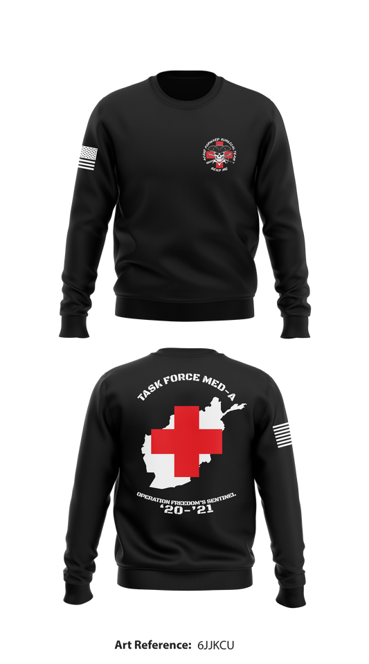 402nd FST Store 1 Core Men's Crewneck Performance Sweatshirt - 6jJkCu