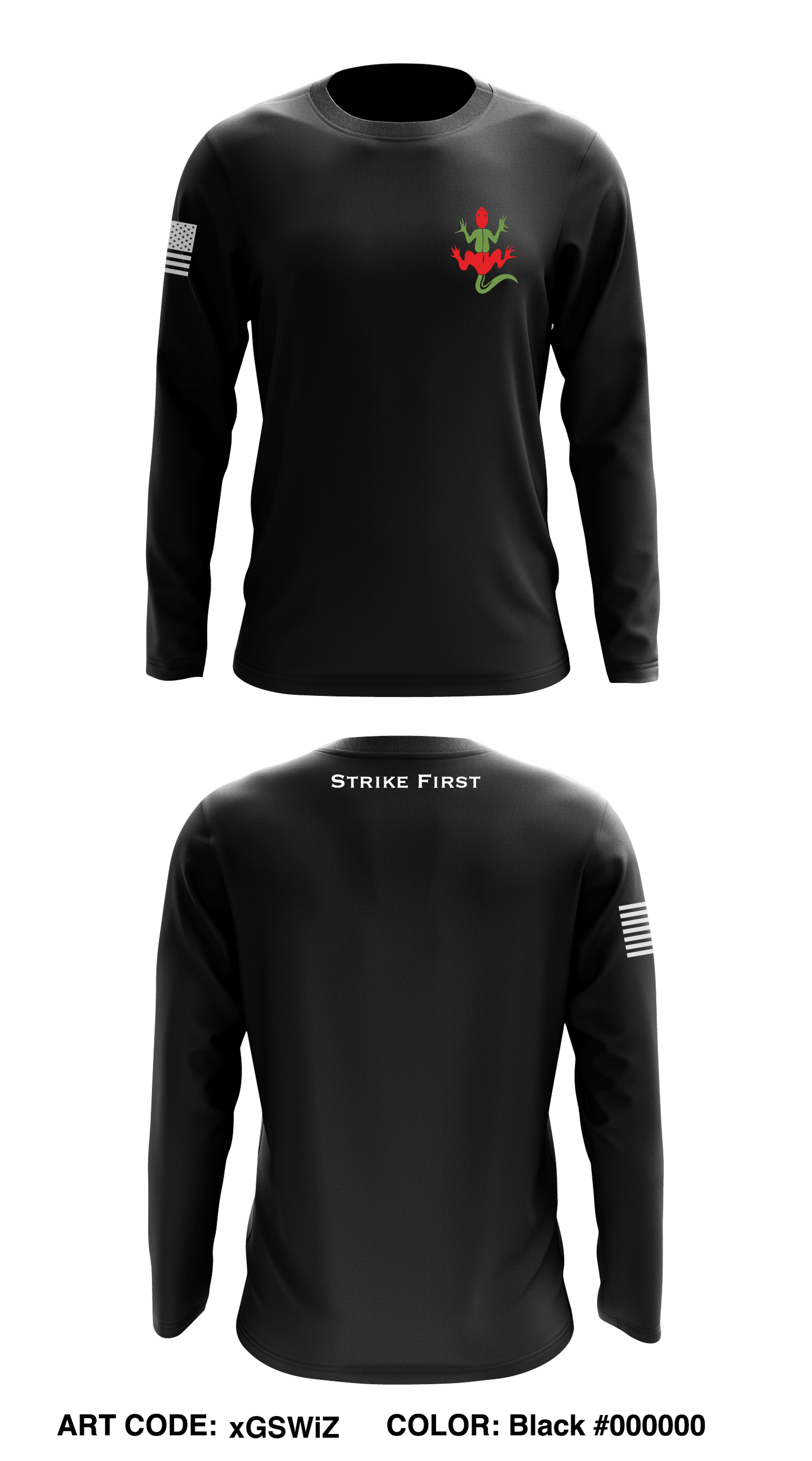 1-44 ADA Store 1 Core Men's LS Performance Tee - xGSWiZ