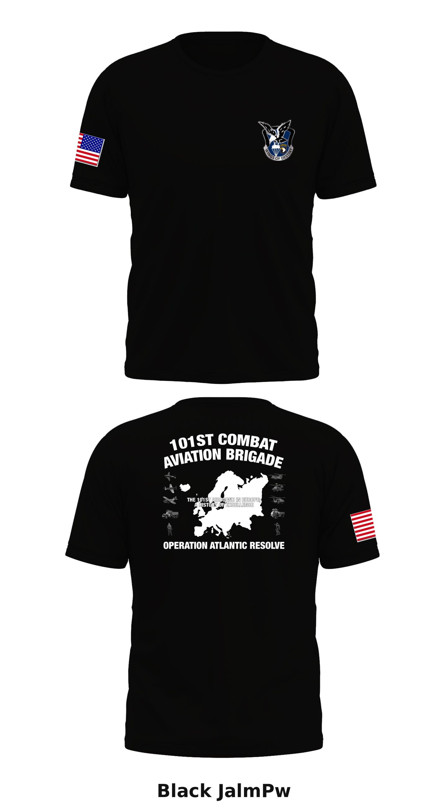 101st Combat Aviation Brigade, 101st Airborne Division Store 1 Core Men's SS Performance Tee - JalmPw