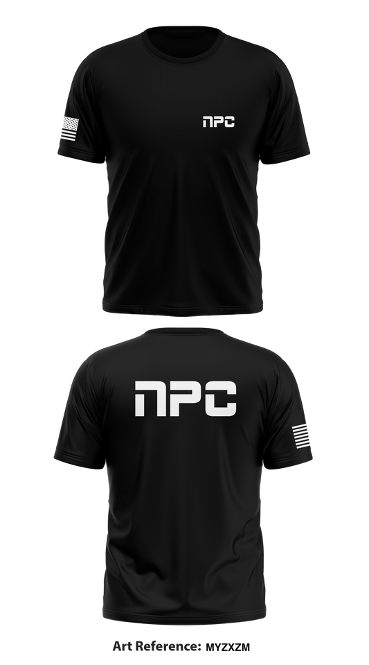 NPC Store 1 Core Men's SS Performance Tee - myzxZM