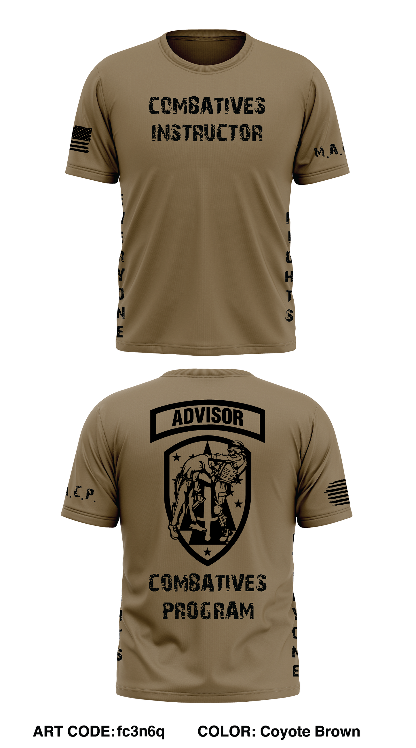2SFAB Combative Store 1 Core Men's SS Performance Tee - fc3n6q