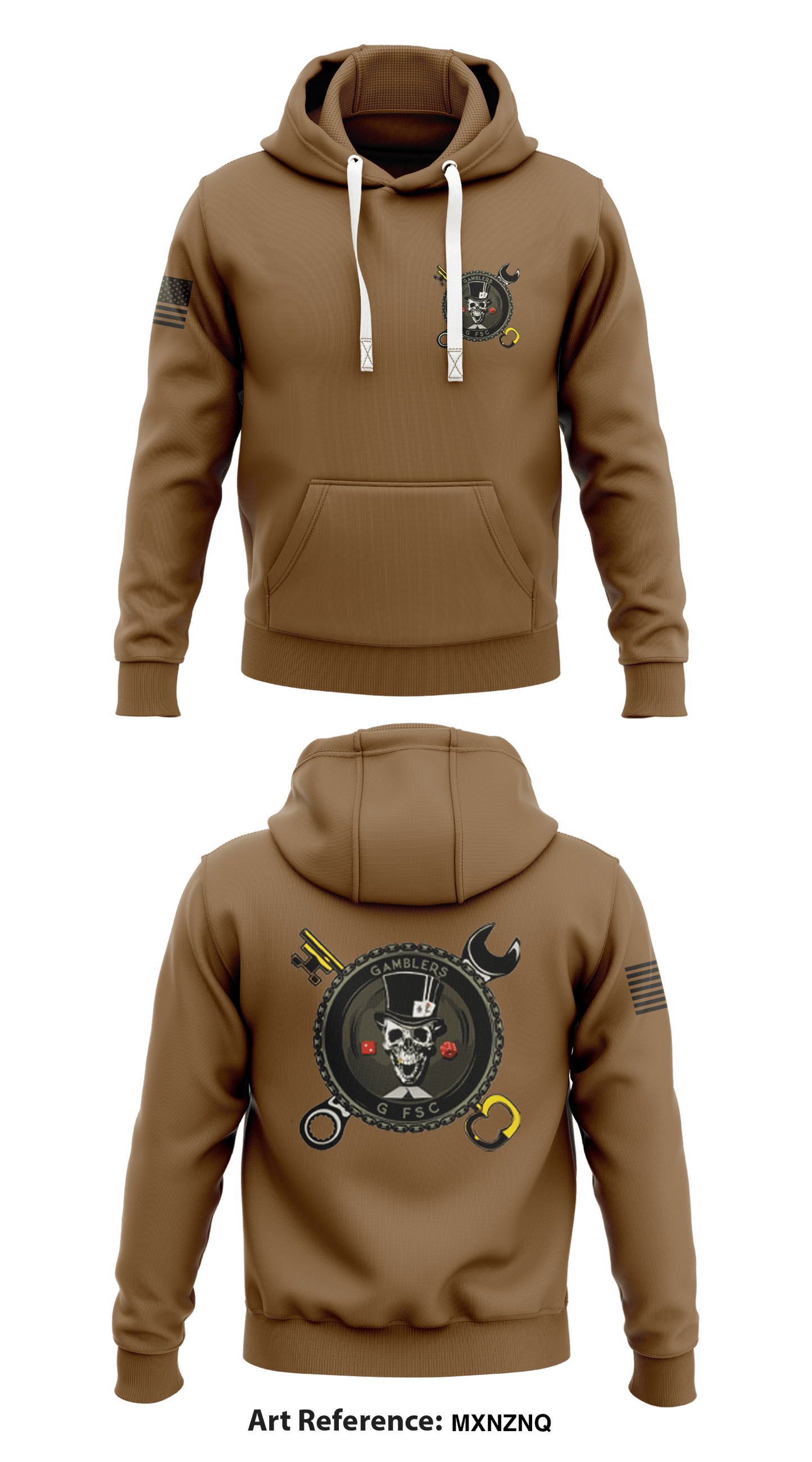 Gambler Store 1  Core Men's Hooded Performance Sweatshirt - MxNznq