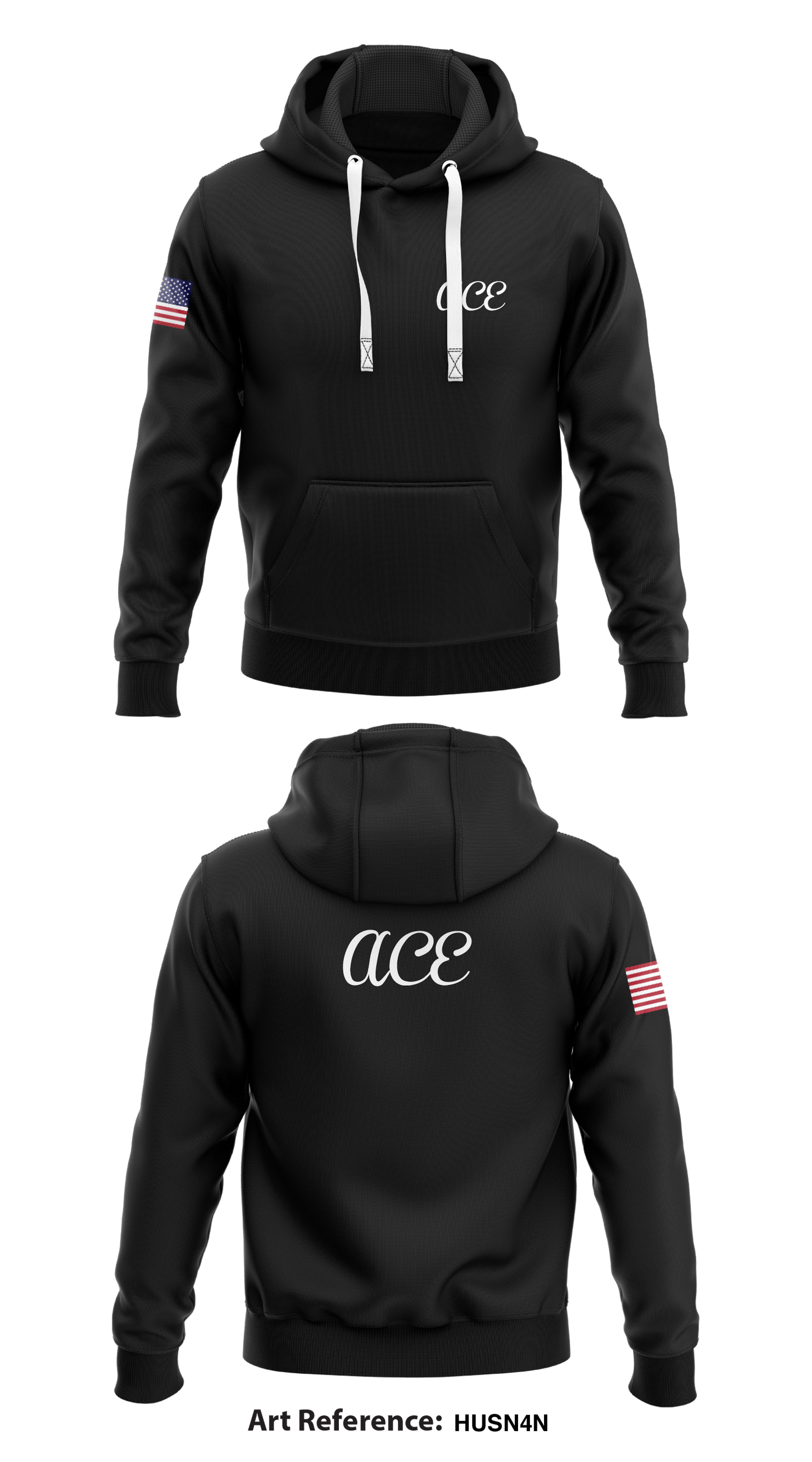 Ace Store 1  Core Men's Hooded Performance Sweatshirt - husN4n