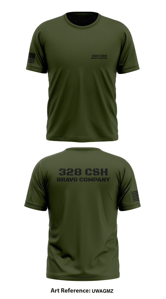 328 CSH Bravo Company Store 1 Core Men's SS Performance Tee - UWaGmZ
