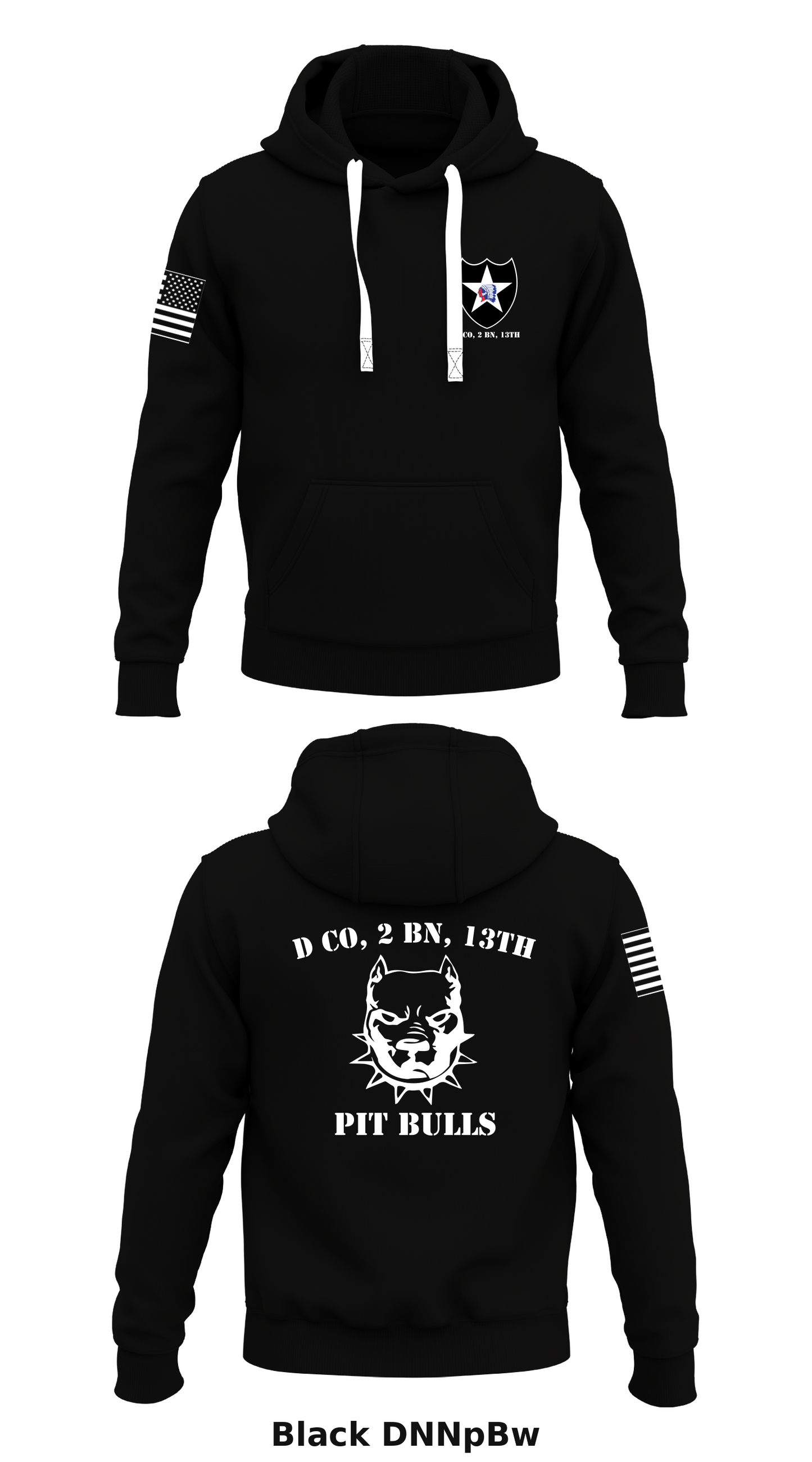 D Co, 2 BN, 13th  Store 1  Core Men's Hooded Performance Sweatshirt - DNNpBw