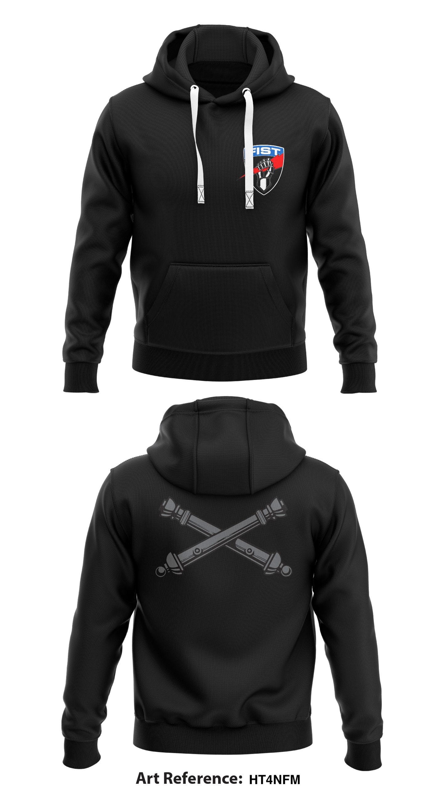 FIST Store 2  Core Men's Hooded Performance Sweatshirt - Ht4nFm