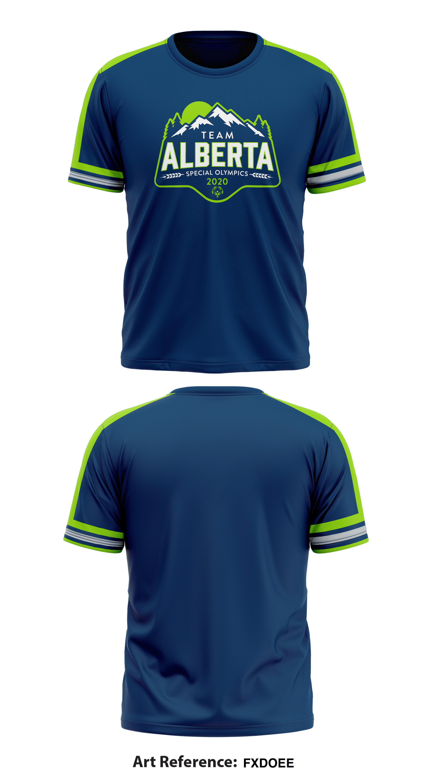 Team Alberta Store 1 Core Men's SS Performance Tee - fXDOeE