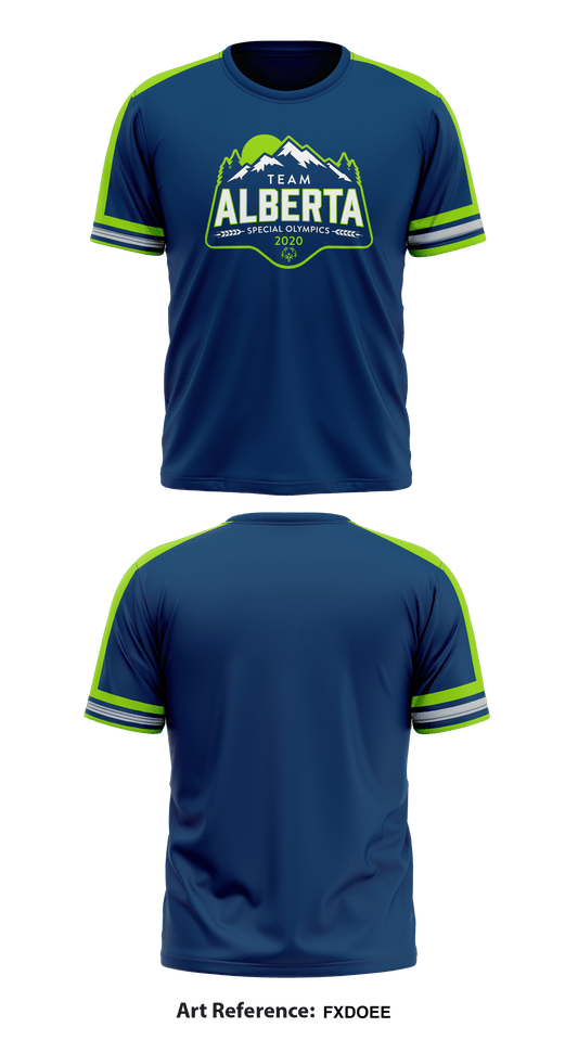 Team Alberta Store 1 Core Men's SS Performance Tee - fXDOeE