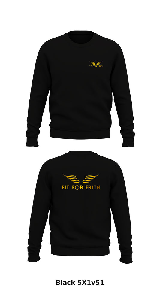 Fit For Faith Store 1 Core Men's Crewneck Performance Sweatshirt - 5X1v51