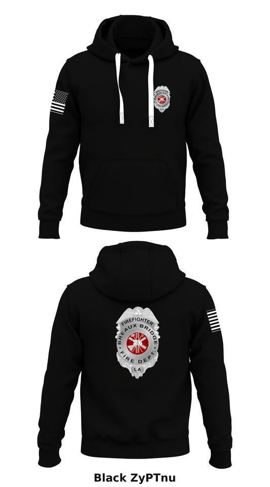 Breaux Bridge vol fire co Store 1  Core Men's Hooded Performance Sweatshirt - ZyPTnu