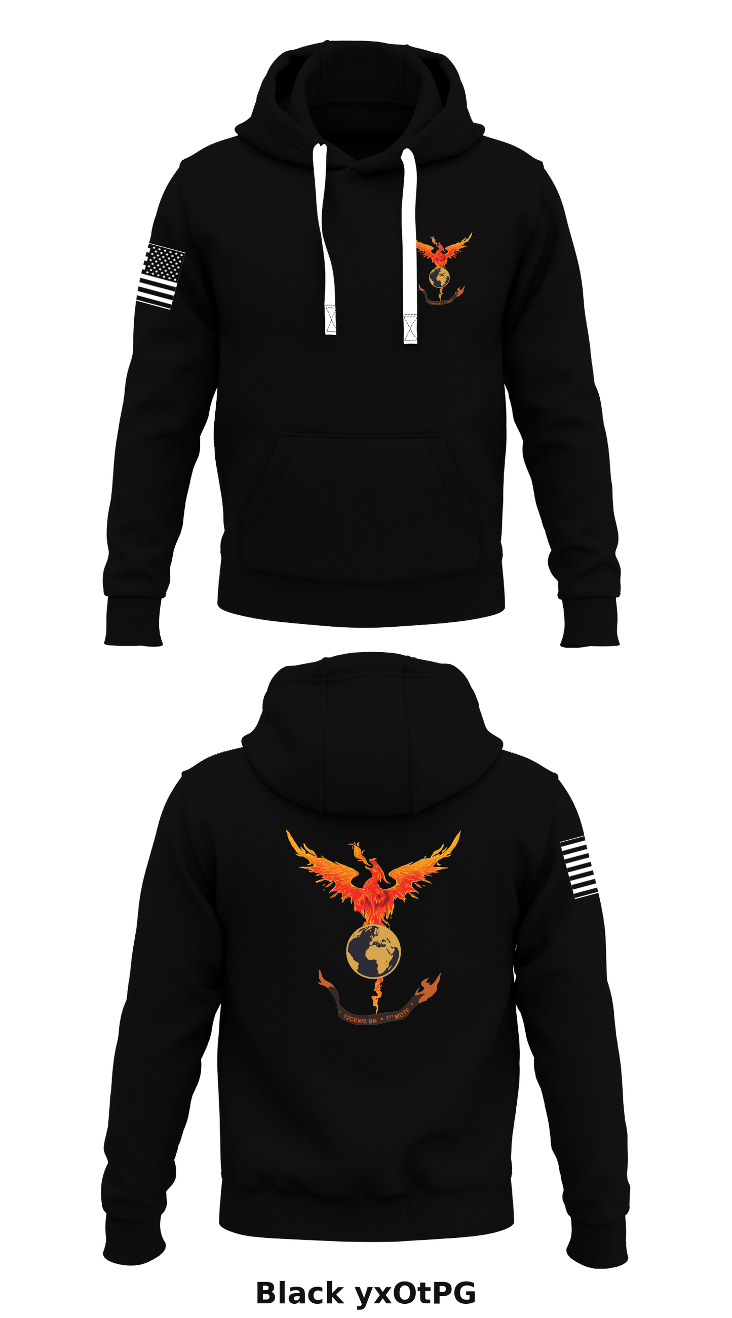 HHC,I2CEWS BN, 1st MDTF Store 1  Core Men's Hooded Performance Sweatshirt - yxOtPG