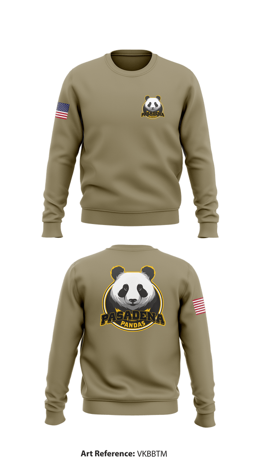 Pasadena Army RS Store 1 Core Men's Crewneck Performance Sweatshirt - VkBBTM