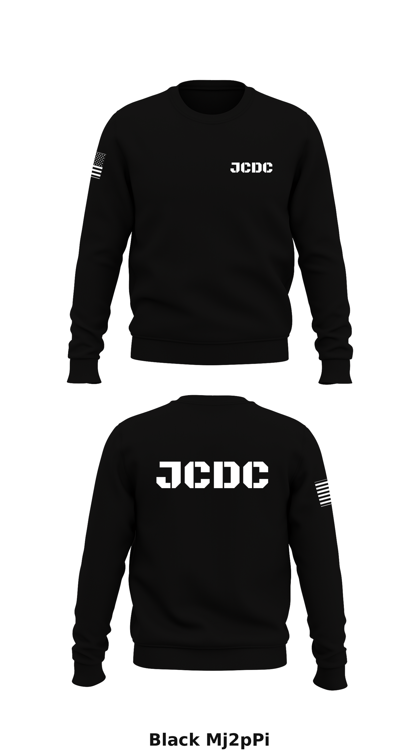 JCDC Store 1 Core Men's Crewneck Performance Sweatshirt - Mj2pPi