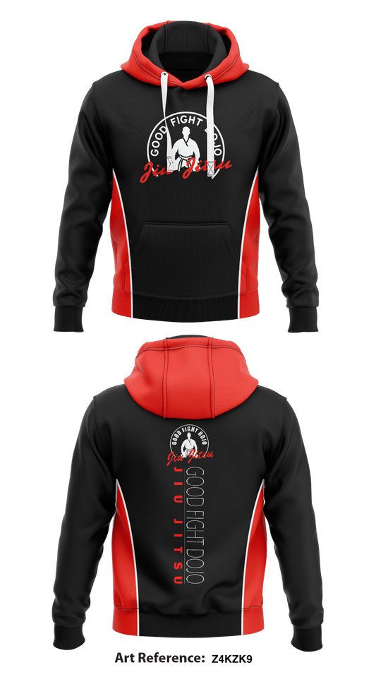 Good Fight Dojo Store 1  Core Men's Hooded Performance Sweatshirt - z4kzk9