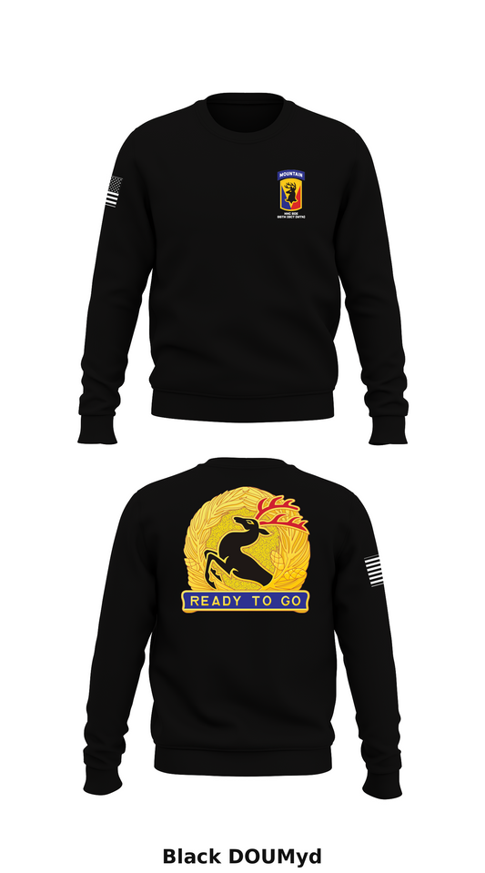 HHC BDE 86IBCT Store 1 Core Men's Crewneck Performance Sweatshirt - DOUMyd