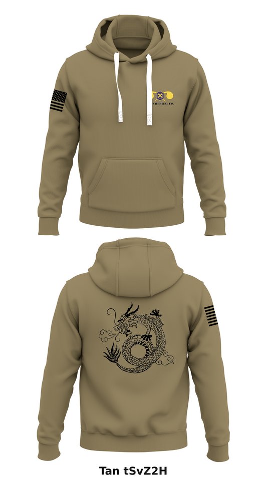 222 Chemical Co. Store 1  Core Men's Hooded Performance Sweatshirt - tSvZ2H