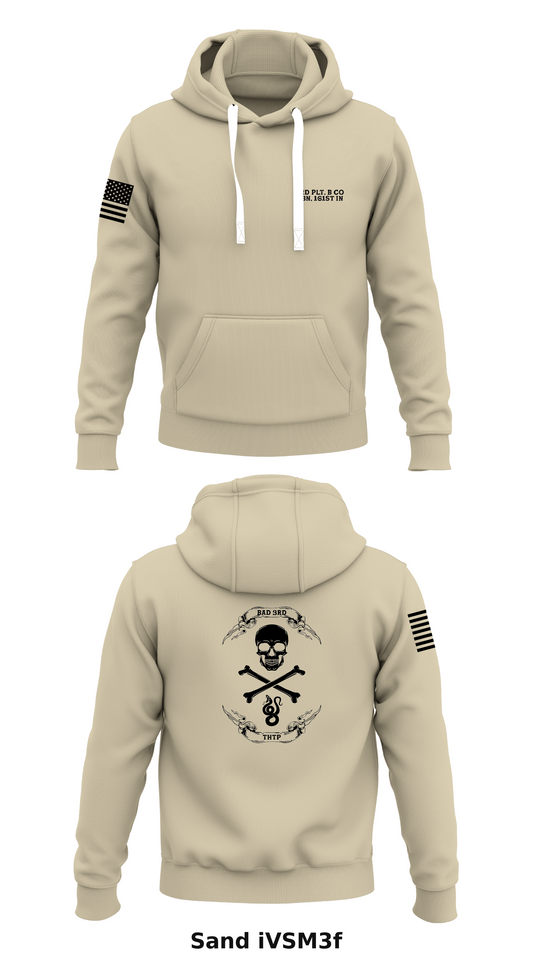 3rd Plt, B Co, 1 BN, 161st IN Store 1  Core Men's Hooded Performance Sweatshirt - iVSM3f