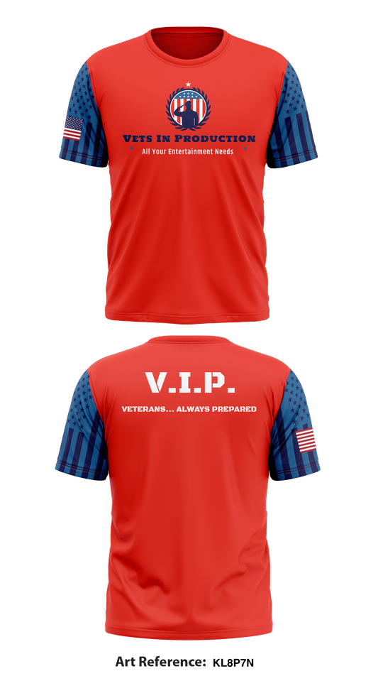 Vets In Production Store 1 Core Men's SS Performance Tee - kL8p7N