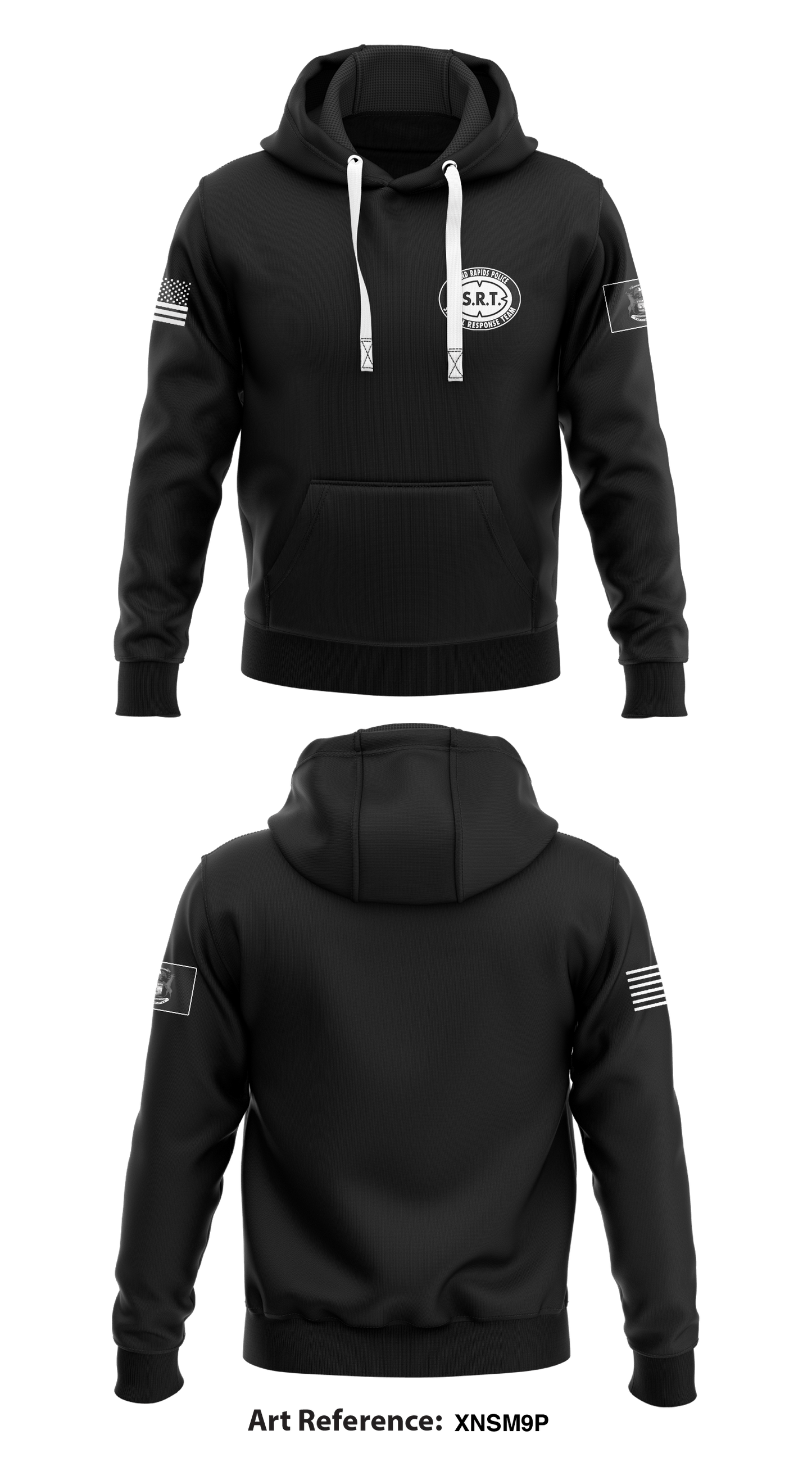 Grand Rapids Police Special Response Team Store 1  Core Men's Hooded Performance Sweatshirt - XnSm9p