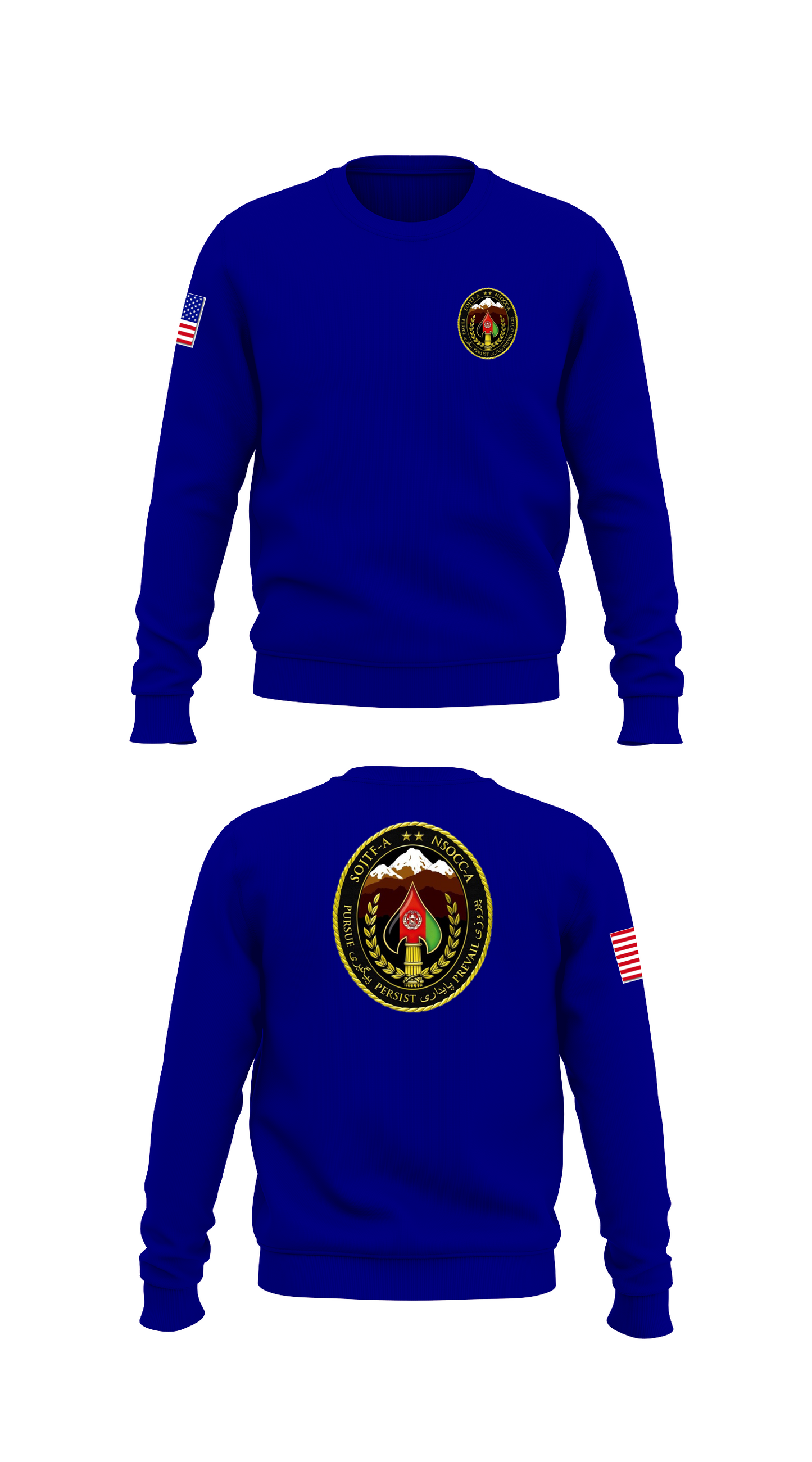 NSOCC- A Store 1 Core Men's Crewneck Performance Sweatshirt - 87663409311