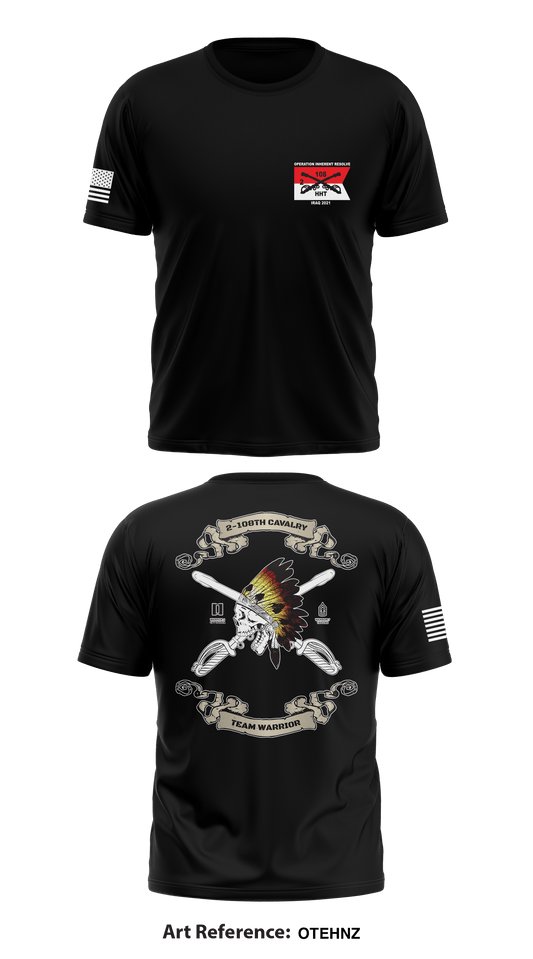 HHT, 2-108TH CAV, 256TH IBCT Store 1 Core Men's SS Performance Tee - OteHNz
