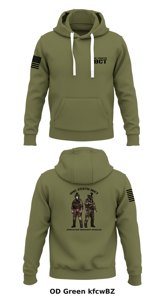 HHC 256th IBCT Store 1  Core Men's Hooded Performance Sweatshirt - kfcwBZ