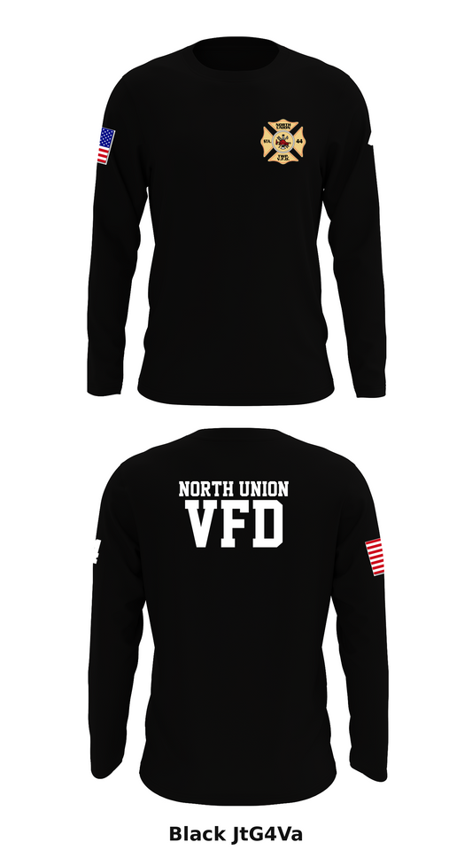 NORTH UNION TWP Store 1 Core Men's LS Performance Tee - JtG4Va