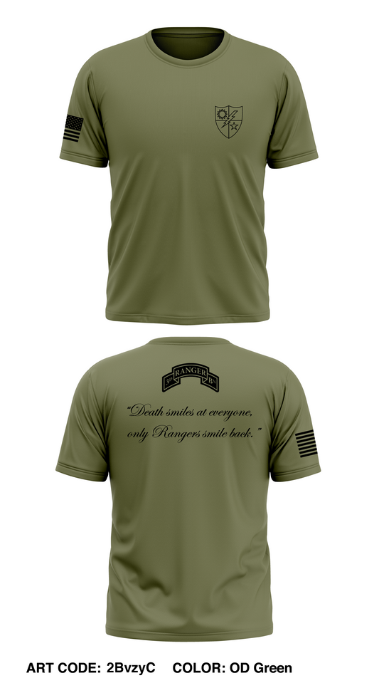 3rd Ranger Batt Store 1 Core Men's SS Performance Tee - 2BvzyC