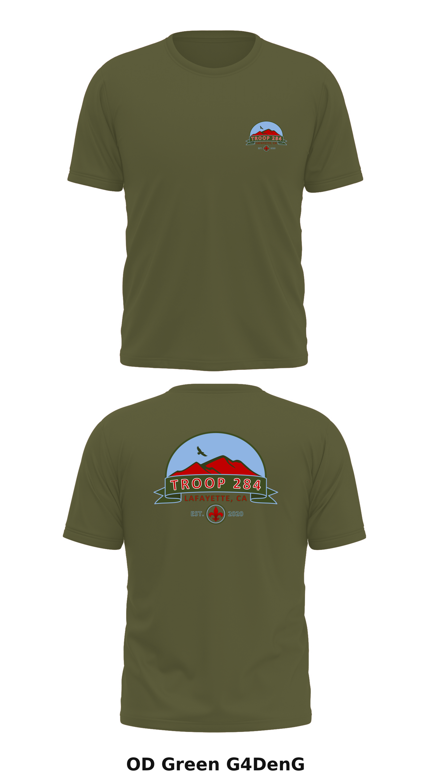 BSA Troop 284 Store 1 Core Men's SS Performance Tee - G4DenG