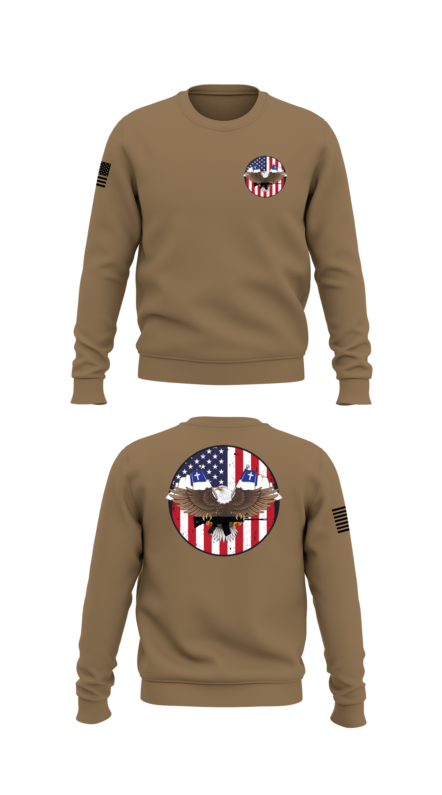 Peacemaker Store 1 Core Men's Crewneck Performance Sweatshirt - 55956907552